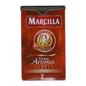 MARCILLA cafe molido mezcla gran aroma 250 grs